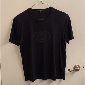 Men’s black Gucci t shirt